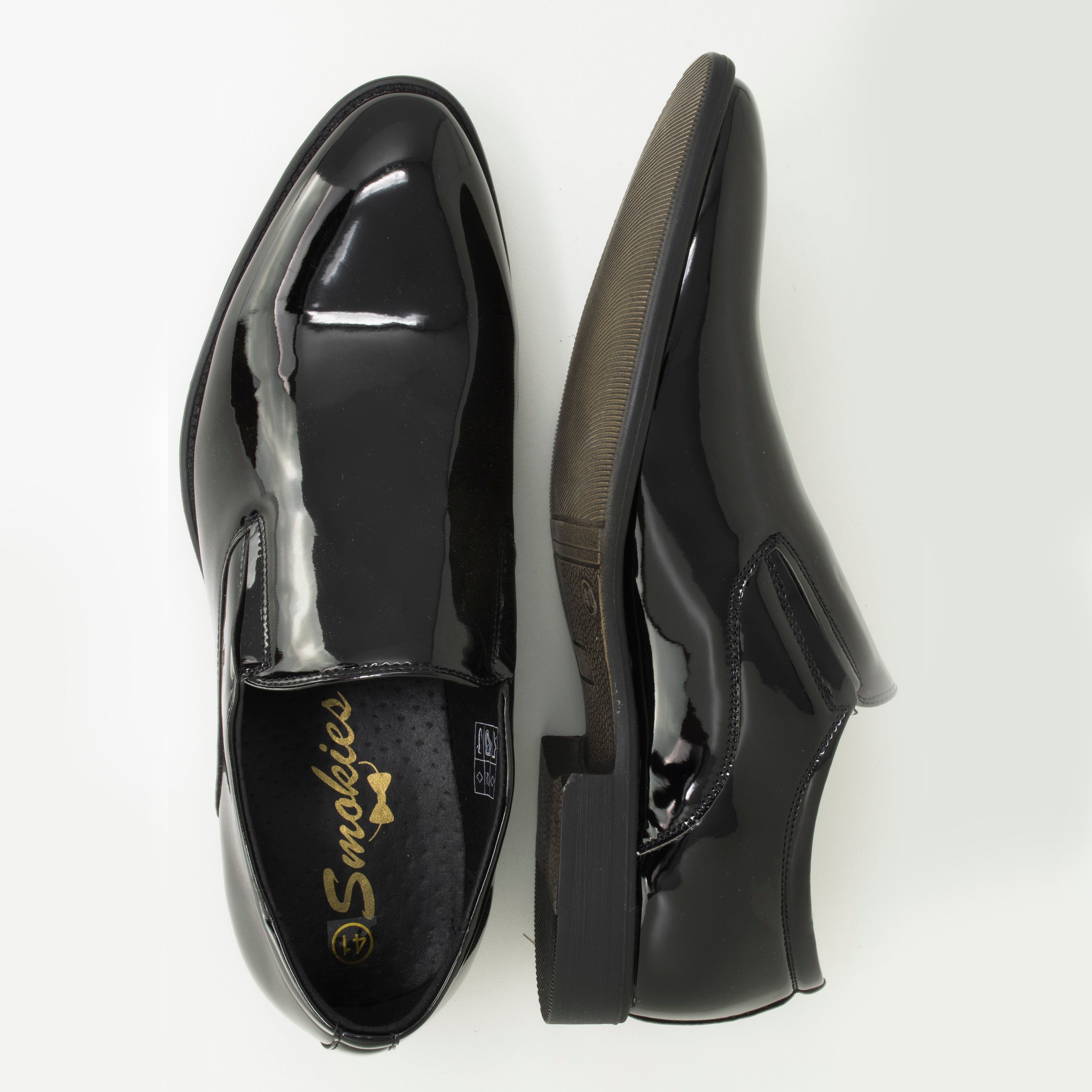 Charlie in schwarz - Herren Lackschuh