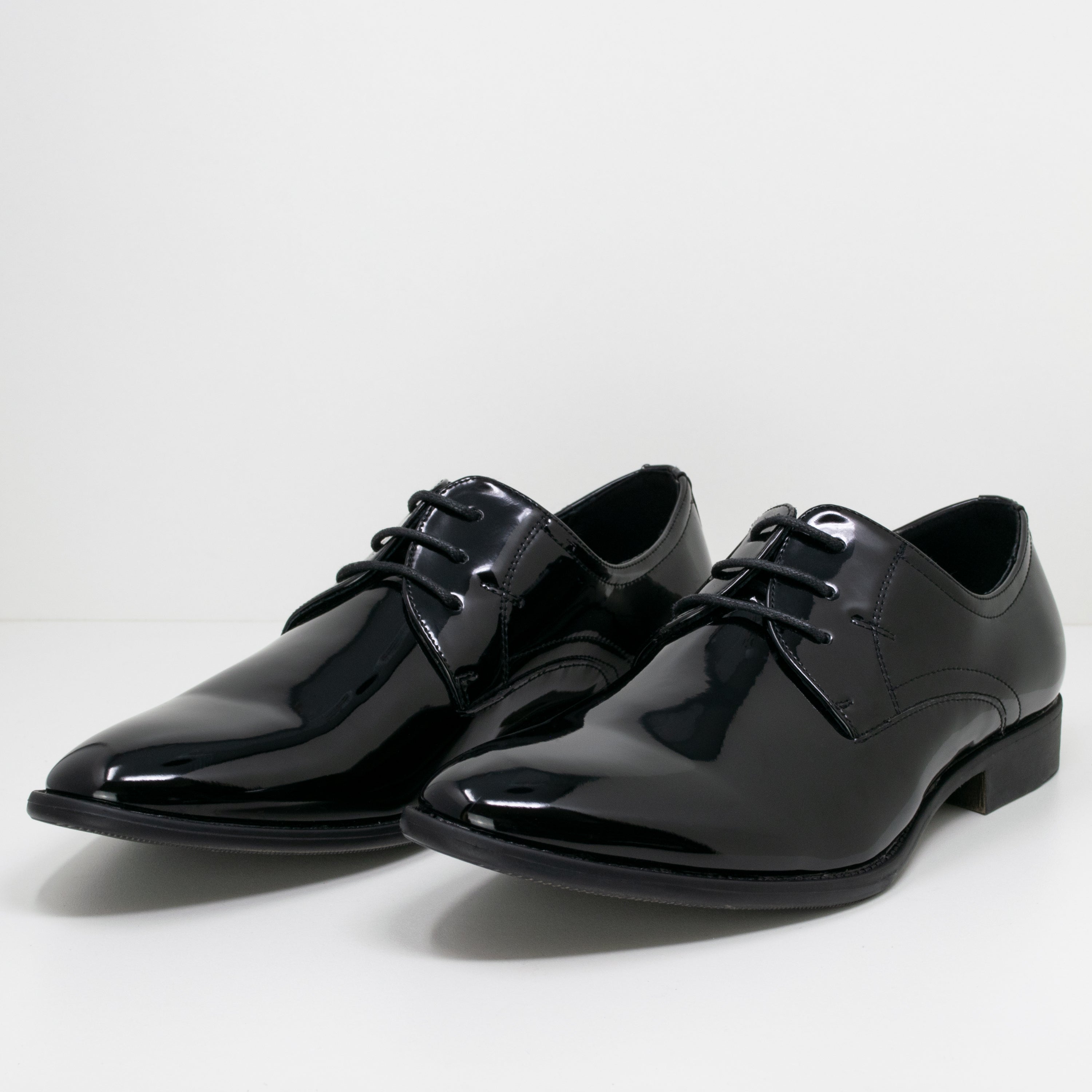 Smokies Edward in schwarz - Herren Lackschuh
