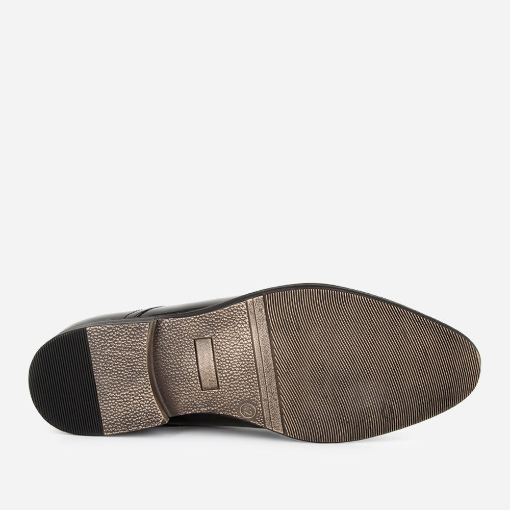 Smokies Edward in schwarz - Herren Lackschuh