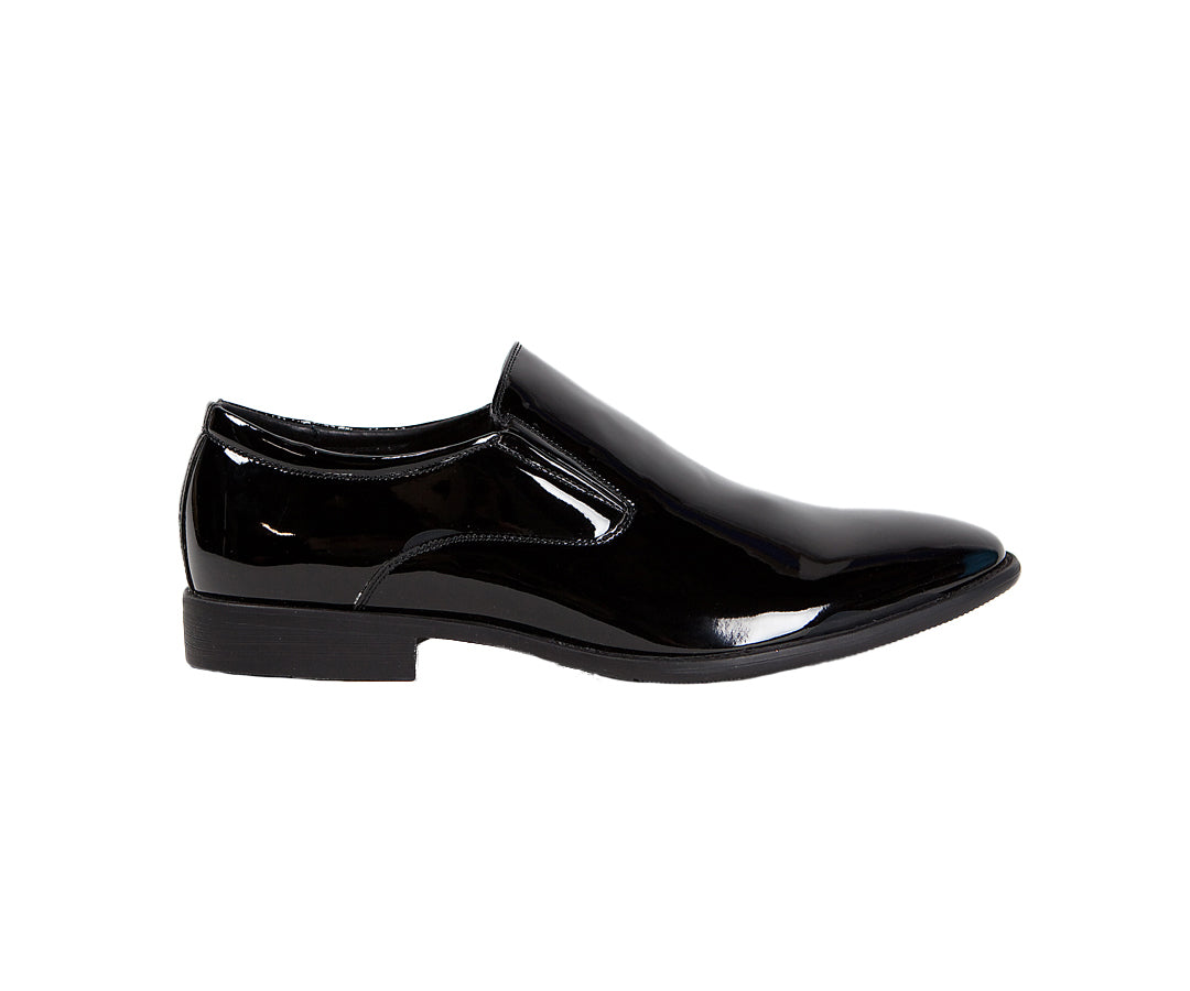Charlie in schwarz - Herren Lackschuh