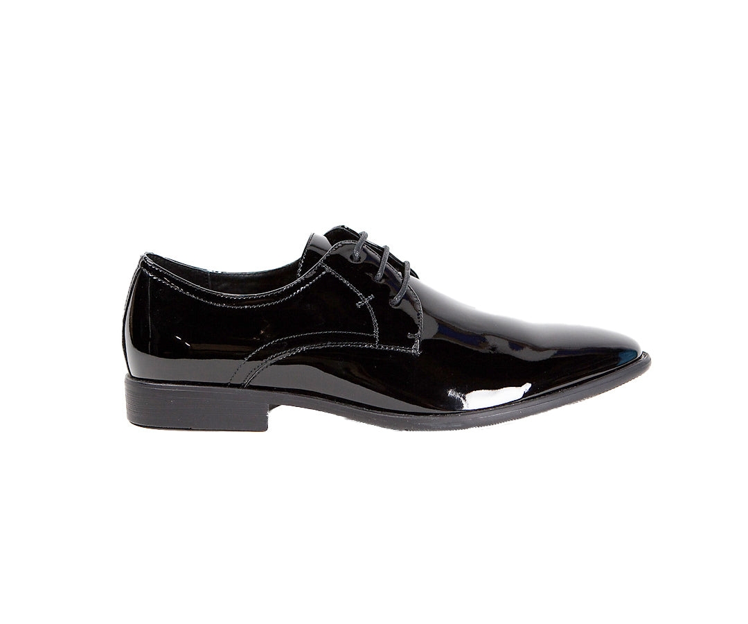 Smokies Edward in schwarz - Herren Lackschuh