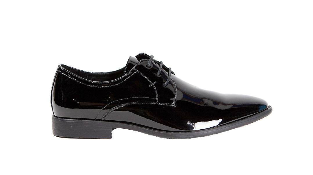 Smokies Edward in schwarz - Herren Lackschuh