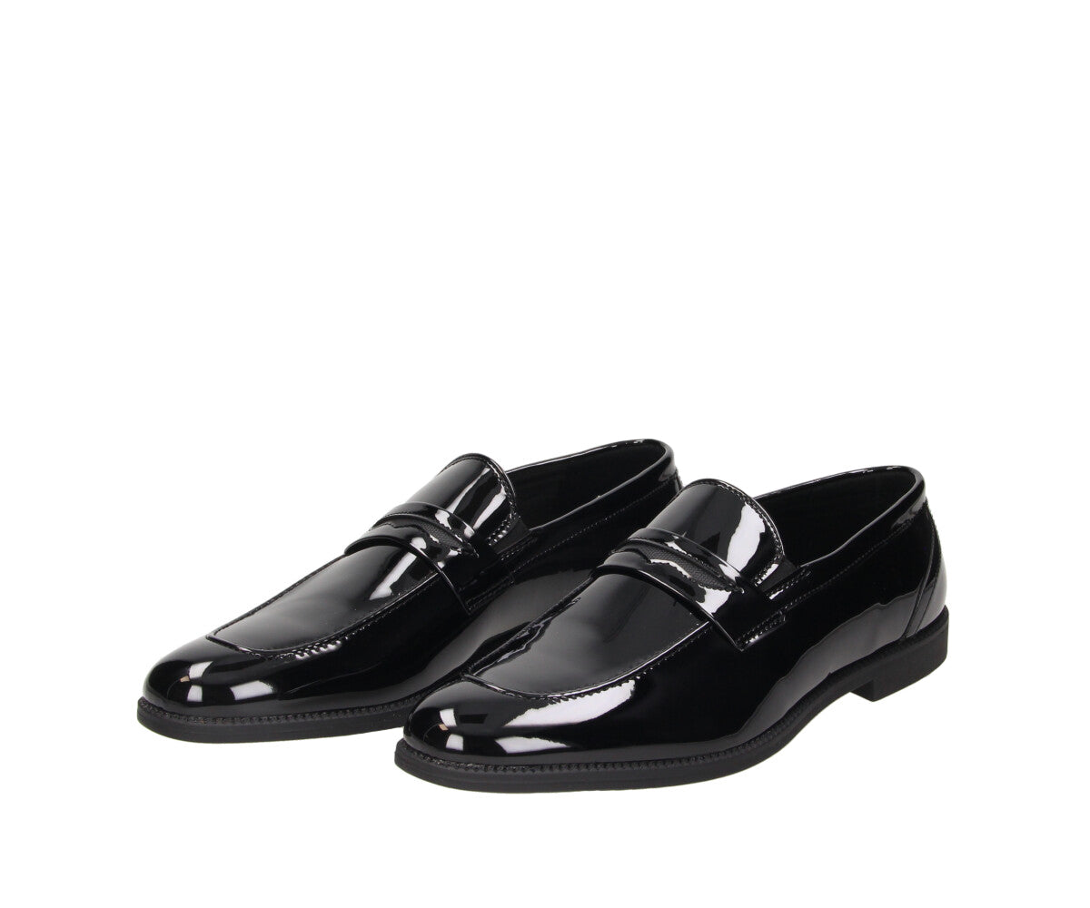Nick in schwarz - Herren Lackschuh