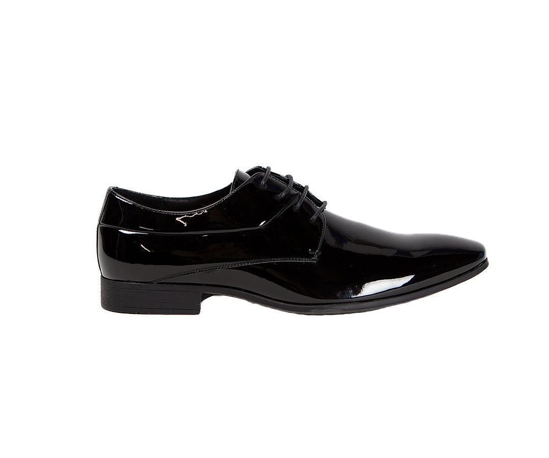 Smokies Oliver in schwarz - Herren Lackschuh