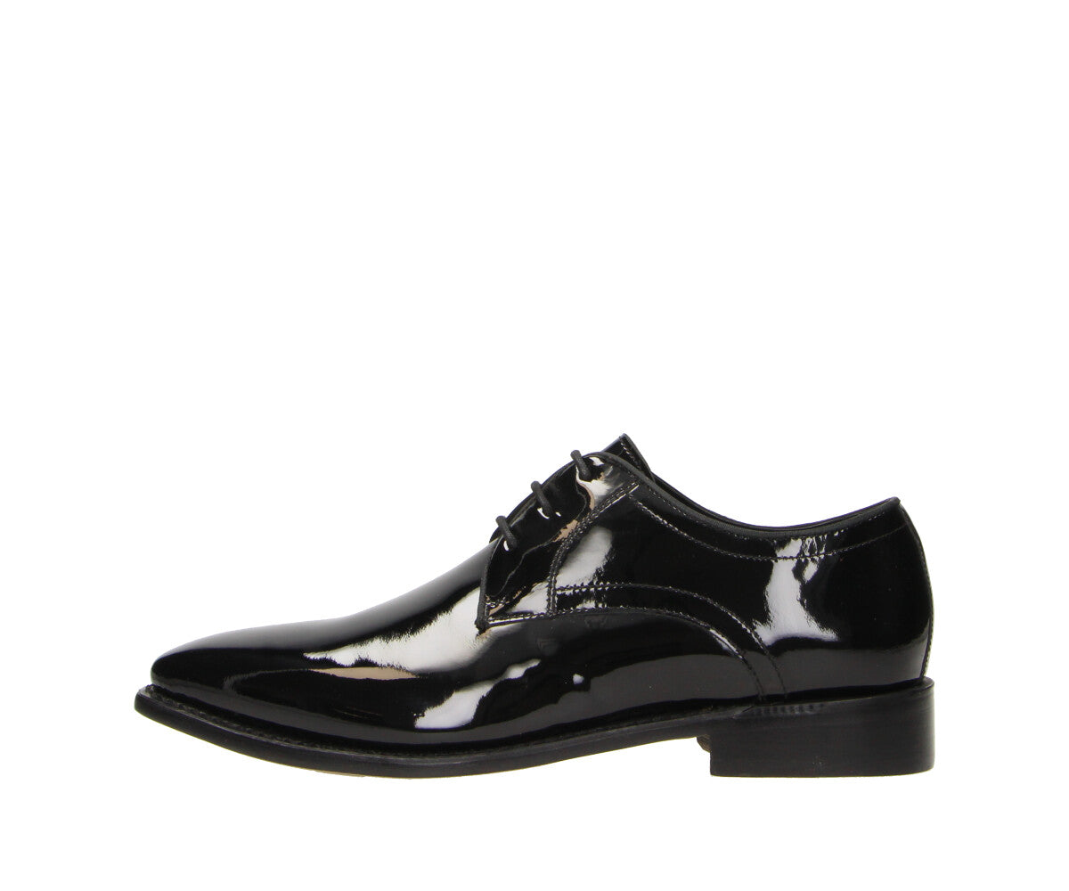Roberto in schwarz - Herren Lackschuh - Gold Label