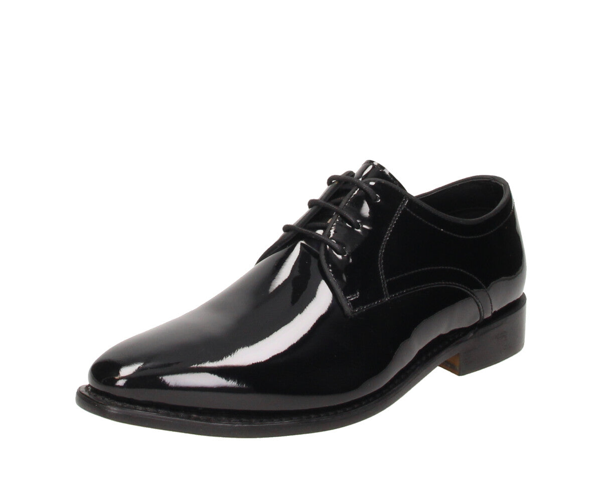 Roberto in schwarz - Herren Lackschuh - Gold Label